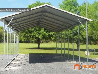 18x31x10 Boxed Eave Carport