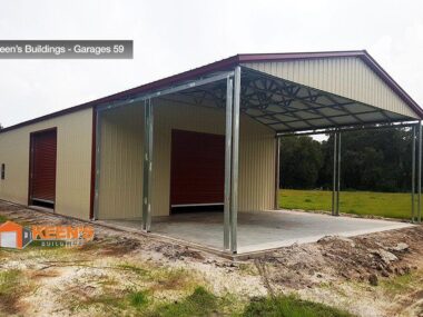 40X60X14 with 30' Enclosed and 30'Open