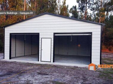 30X26X10 Metal Garage/ Workshop (Installed)
