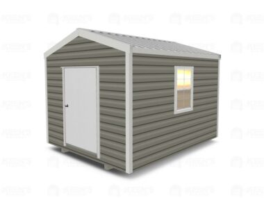 10x12 Shed With Gable Side Door
