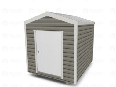 8x10 Shed w/ Gable Side Door