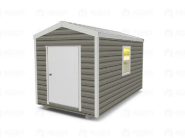 8x14 Shed With Gable Side Door