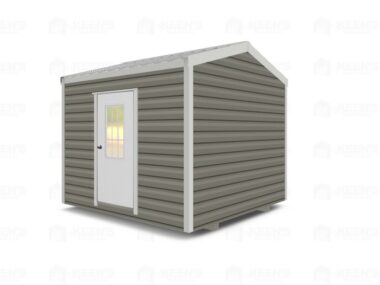 10x10 Shed With Eve Side Door