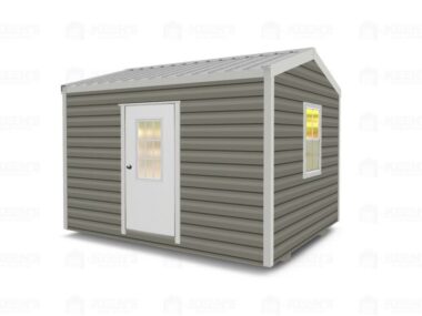 10x12 Shed with Eve Side Door