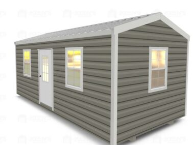 10x20 Shed With Eve Side Door
