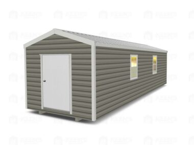 10x30 Shed With Gable Side Door
