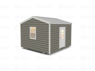 12x12 Shed With Eve Side Door