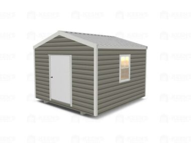 12x12 Shed With Gable Side Door