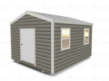 12x14 Shed With Gable Side Door