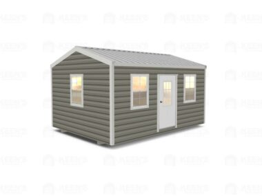 12x16 Shed With Eve Side Door