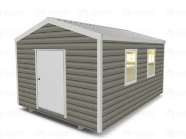 12x16 Shed With Gable Side Door