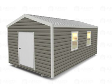 12x20 Shed With Gable Side Door