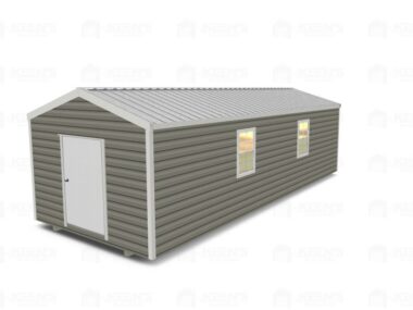 12x30 Shed With Gable Side door