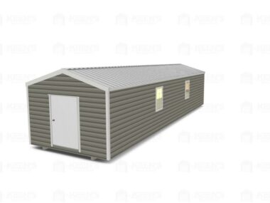 12x40 Shed With Side Gable Door
