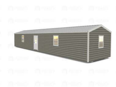 12x50 Shed With Eve Side Door