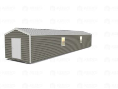 12x50 Shed With Side Gable Door
