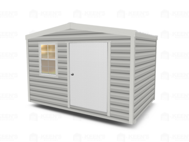 12x8 Shed With Gable Side Door-FL