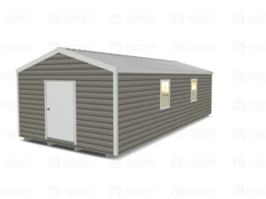 14x30 Shed With Gable Side Door