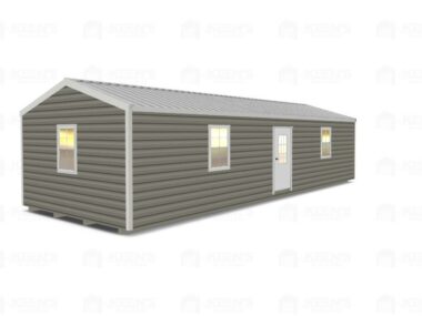 14x36 Shed With Eve Side Door