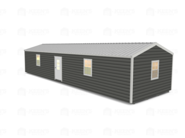 14x44 Shed With Eve Side Door