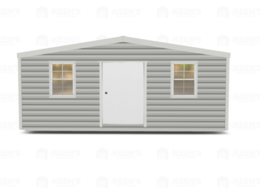 20x8 Shed With Gable Side Door-FL