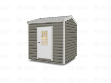 8x8 Shed With Eve Side Door