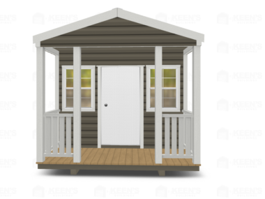 10x12 Shed With Gable Side Door and Porch