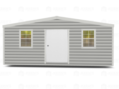 20x10 Shed With Gable Side Door-FL