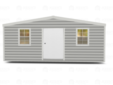 20x12 Shed With Gable Side Door-FL