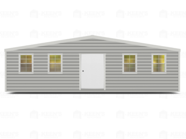 30x12 Shed With Gable Side Door-FL