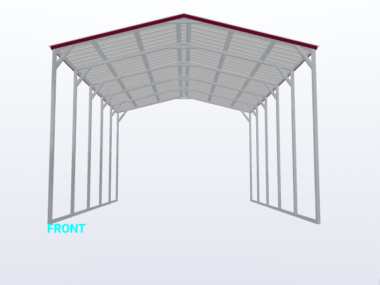 18x25x12 Standard Carport