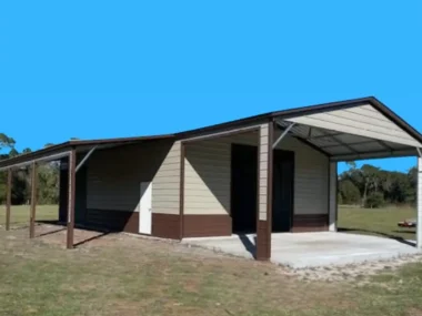 30×55x12 Metal Garage