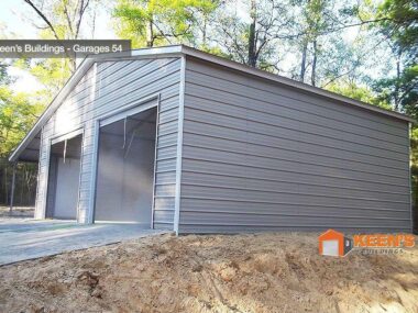 30×40x12 Metal Garage / Workshop (Installed)