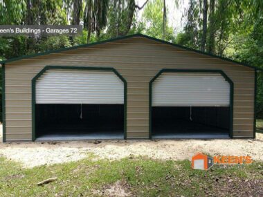 30X30X10 Metal Garage/ Workshop (Installed)