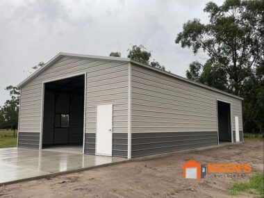 30x50x12 Metal Garage Workshop