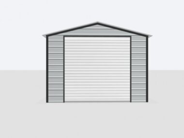 12x60x8 Metal Garage