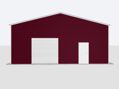 30x40x12 Metal Garage/Workshop (Installed