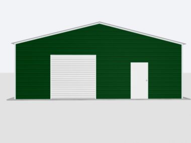 30x90x10 Metal Garage