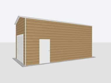 12x25x12 Metal Garage