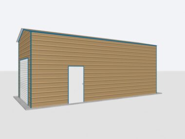 12x30x12 Metal Garage