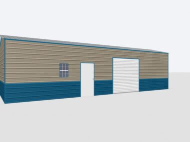 12x40x10 Metal Garage