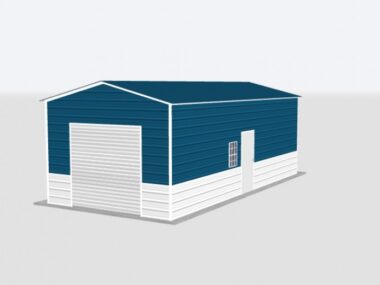 14x25x10 Metal Garage