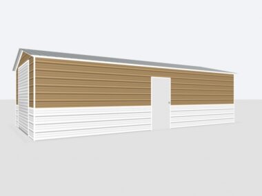 14x30x8 Metal Garage