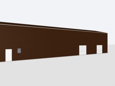 30x80x20 Metal Garage/Workshop (Installed