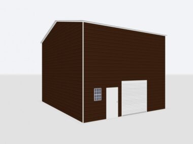 30x35x20 Metal Garage/Workshop (Installed