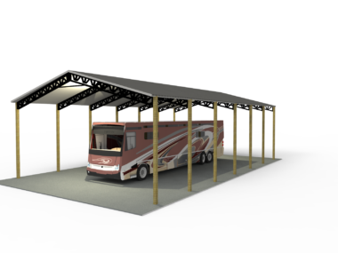 24x60x14 DIY Pole Barn (Kit)