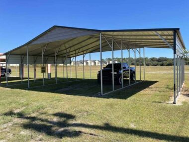 48x30 carport triple-wide