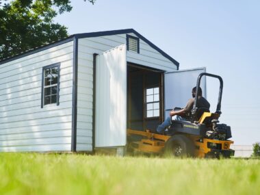 12x24 Shed with Double Doors